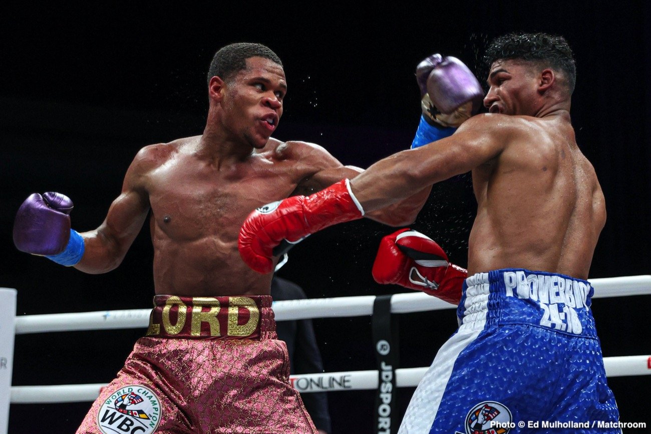 Devin Haney, Jorge Linares boxing image / photo