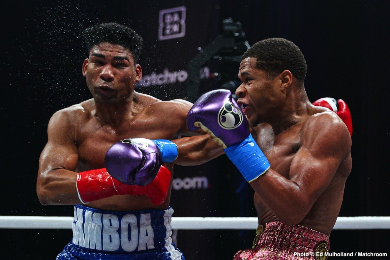 Photos: Devin Haney beats Gamboa by one-sided 12 round decision