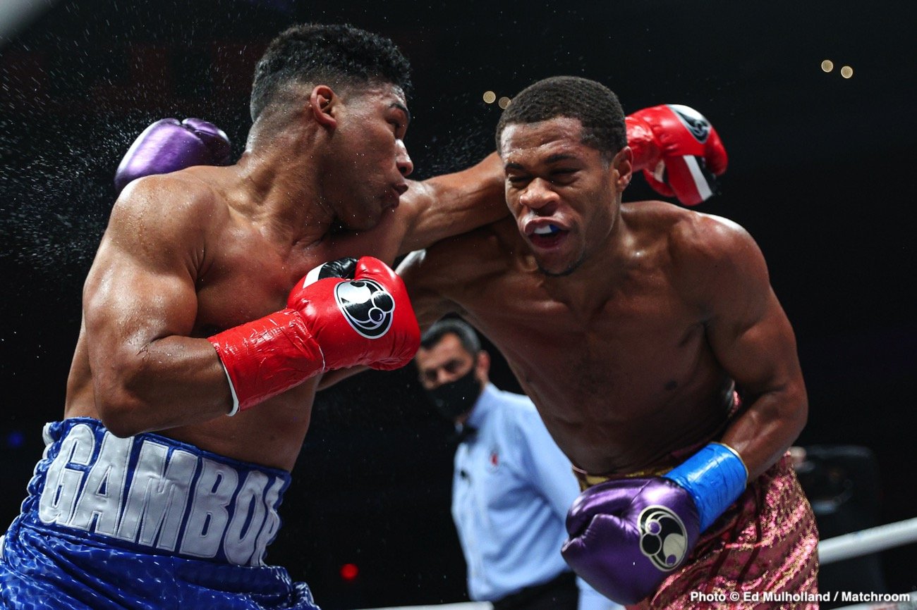 Crawford predicts Devin Haney gives Teofimo Lopez and Tank Davis problems