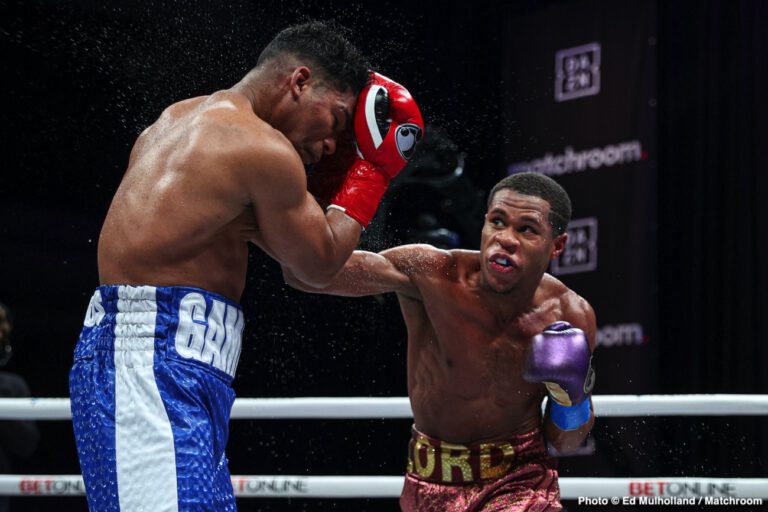 Devin Haney wants Teofimo to bypass Kambosos and fight him