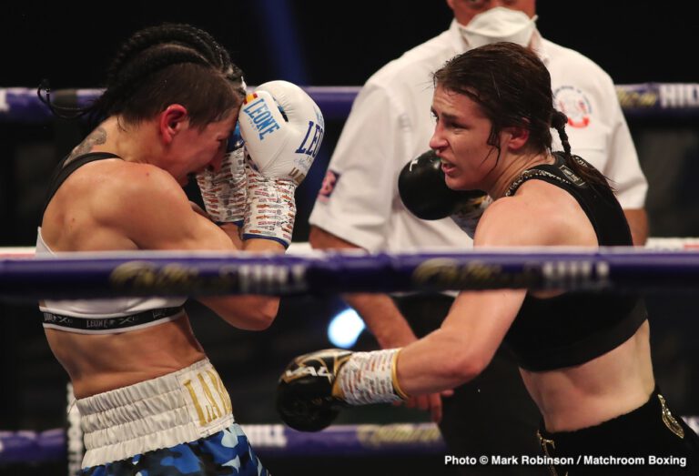 Katie Taylor dominates Miriam Gutierrez - Boxing Results