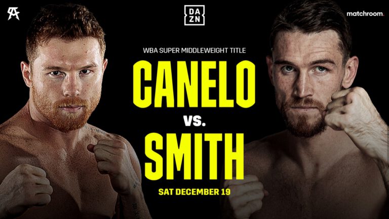 Photo: Callum Smith Confident He Will Beat Canelo: At 168 I Can Beat Anybody Callum Smith Confident He Will Beat Canelo: At 168 I Can Beat Anybody
