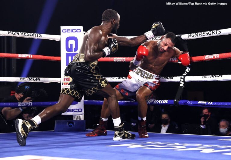 Terence Crawford says he won't call out the top fighters anymore