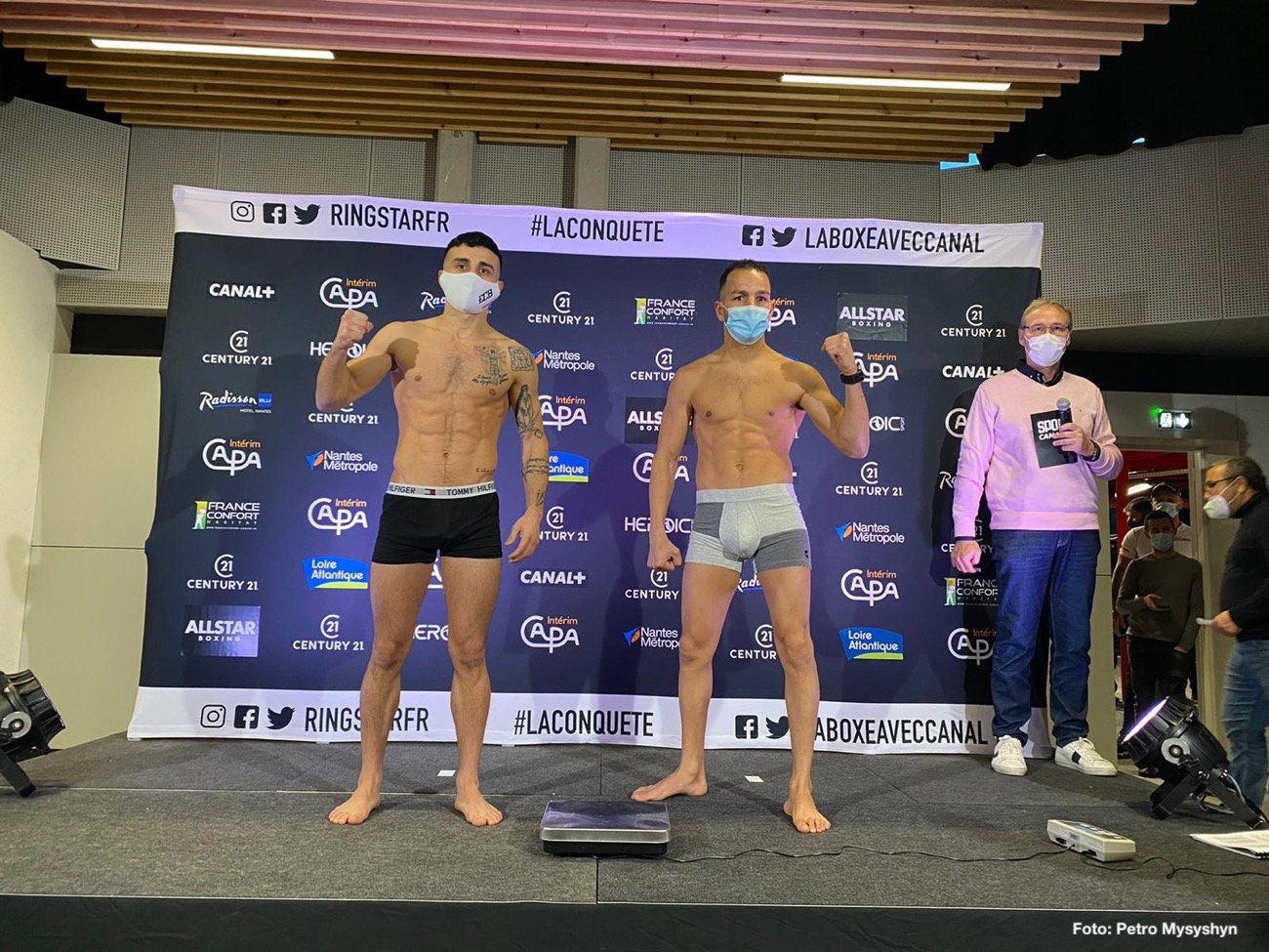 Tony Yoka vs Christian Hammer ESPN+ Weigh In Results