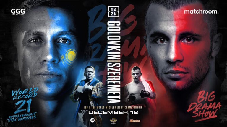 Gennadiy Golovkin fights Szeremeta on Dec.18th in Hollywood, Florida