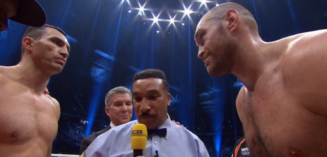 Wladimir Klitschko reminds Tyson Fury about his positive test for PED