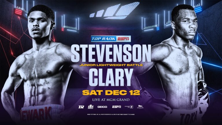 December 12: Shakur Stevenson vs. Kahn Clary, LIVE on ESPN