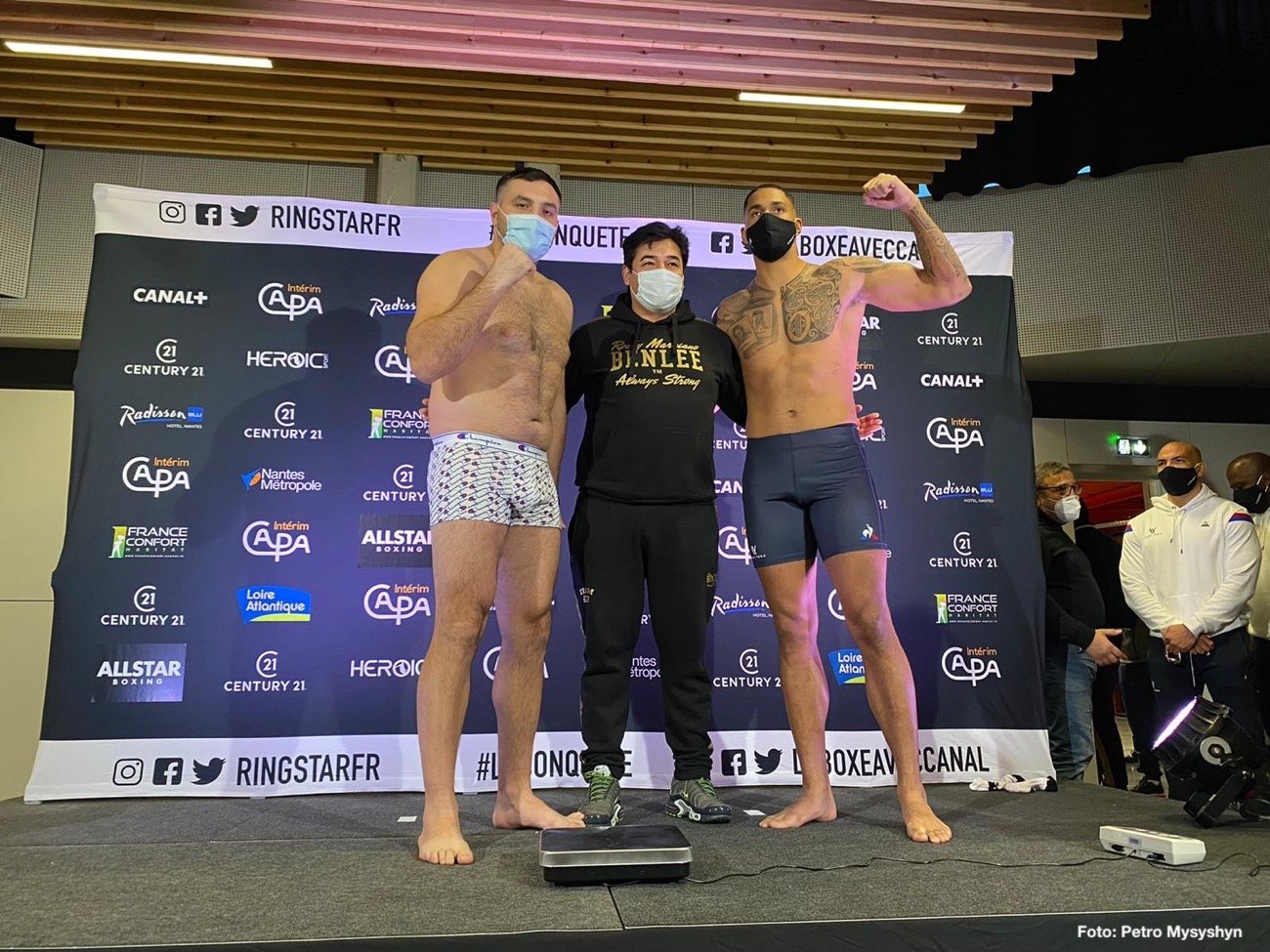 Tony Yoka vs Christian Hammer ESPN+ Weigh In Results