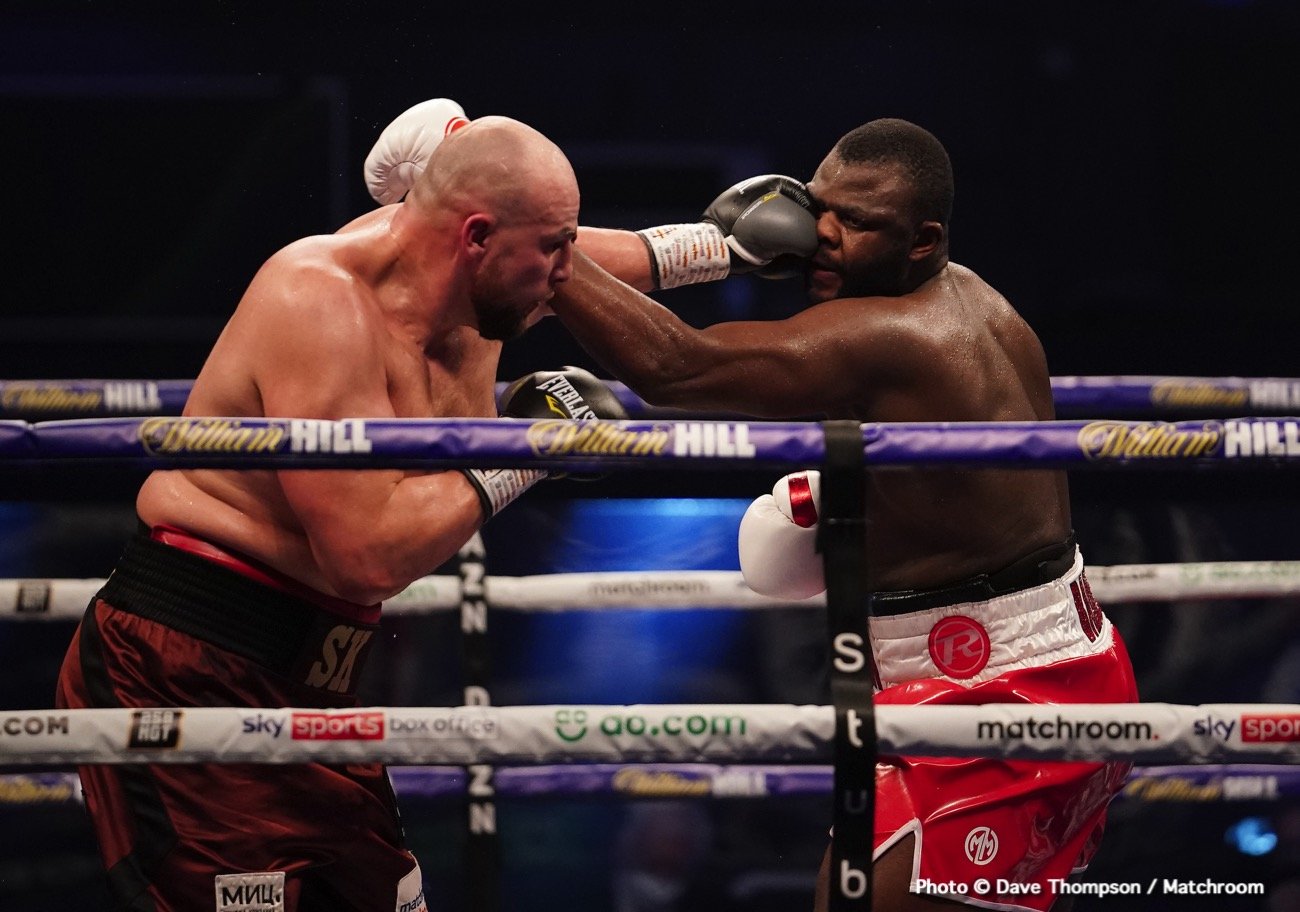 Photos: Joshua smashes Pulev; Fury, Bakole & Okolie Win