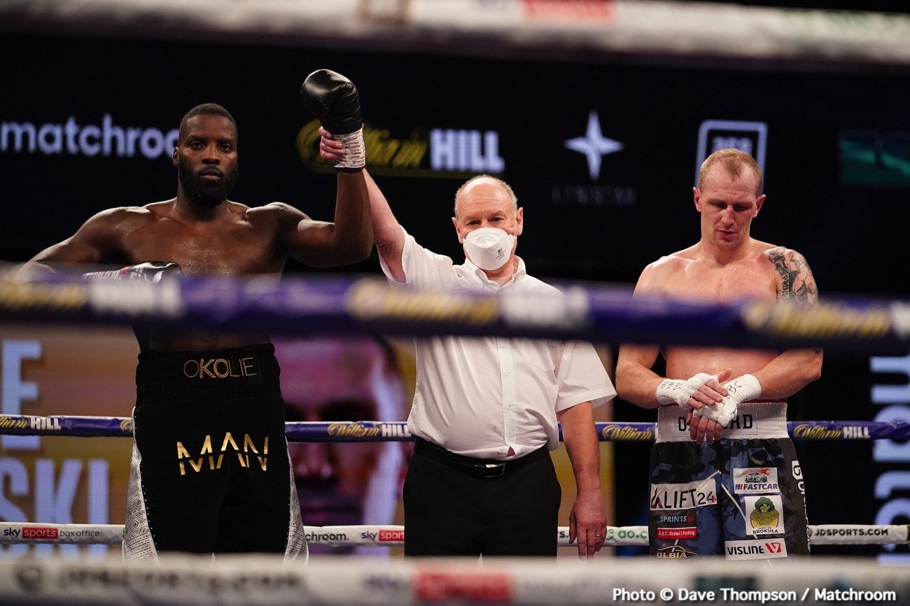 Photos: Joshua smashes Pulev; Fury, Bakole & Okolie Win