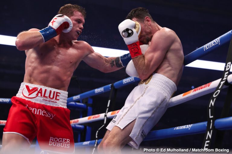 Canelo Alvarez vs. Billy Joe Saunders probable for May 8th says Eddie Hearn