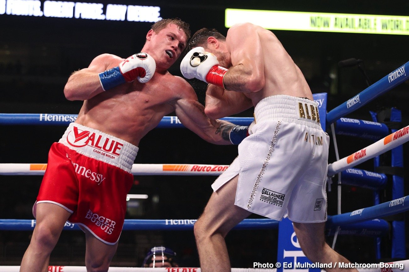 Callum Smith says no one beats Canelo Alvarez