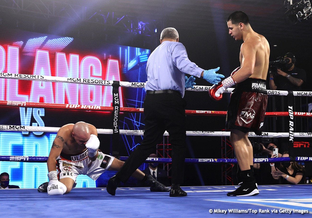 Edgar Berlanga boxing image / photo