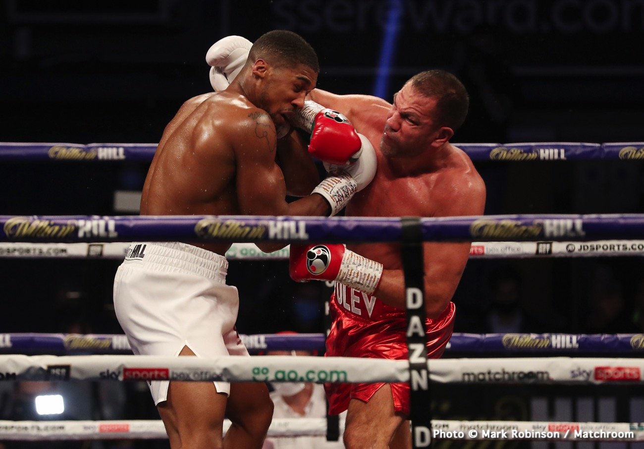 Anthony Joshua destroys Kubrat Pulev - Boxing Results