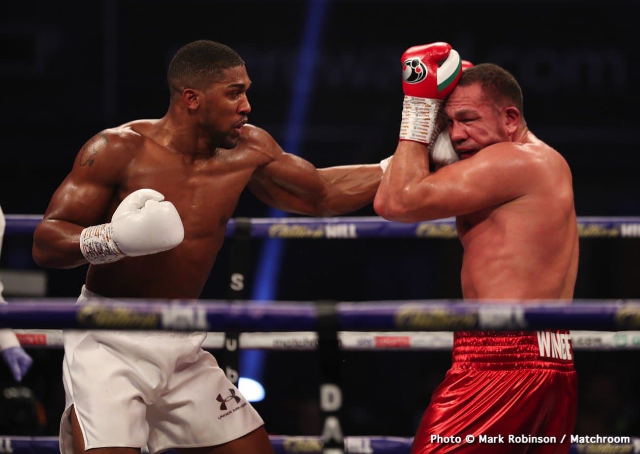 Joshua vs. Fury to take place in new indoor stadium in Saudi on Aug.14th says Eddie Hearn