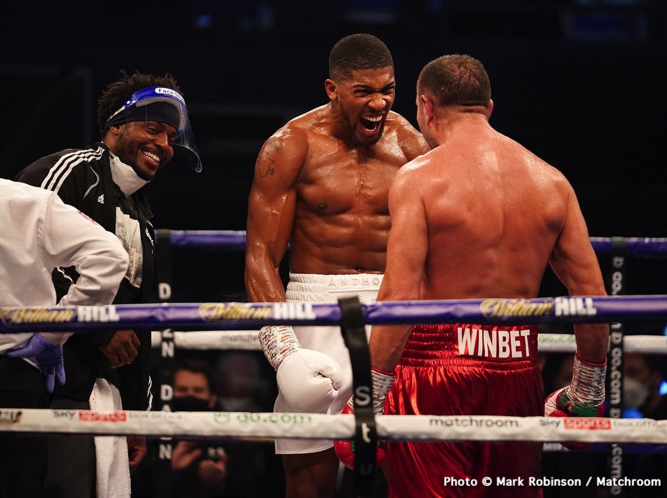 Anthony Joshua talks about what separates himself from Tyson Fury