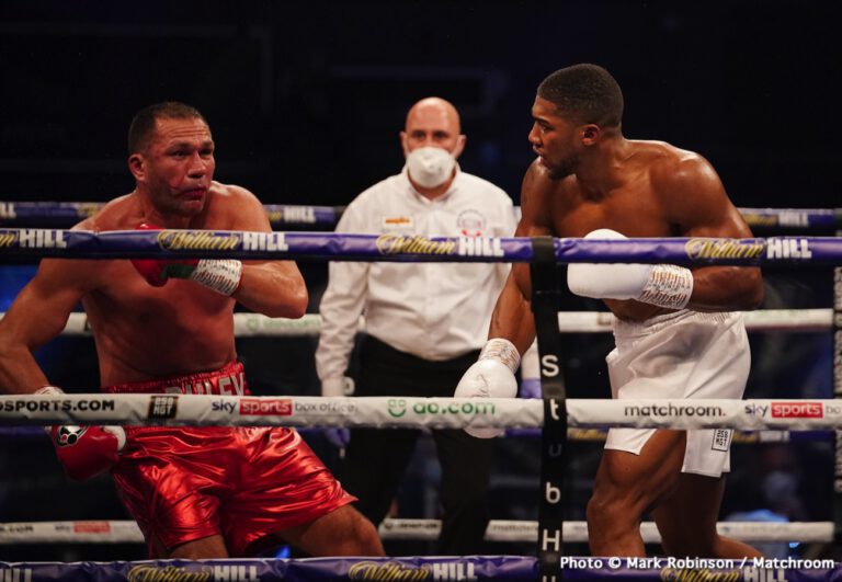 Anthony Joshua destroys Kubrat Pulev - Boxing Results