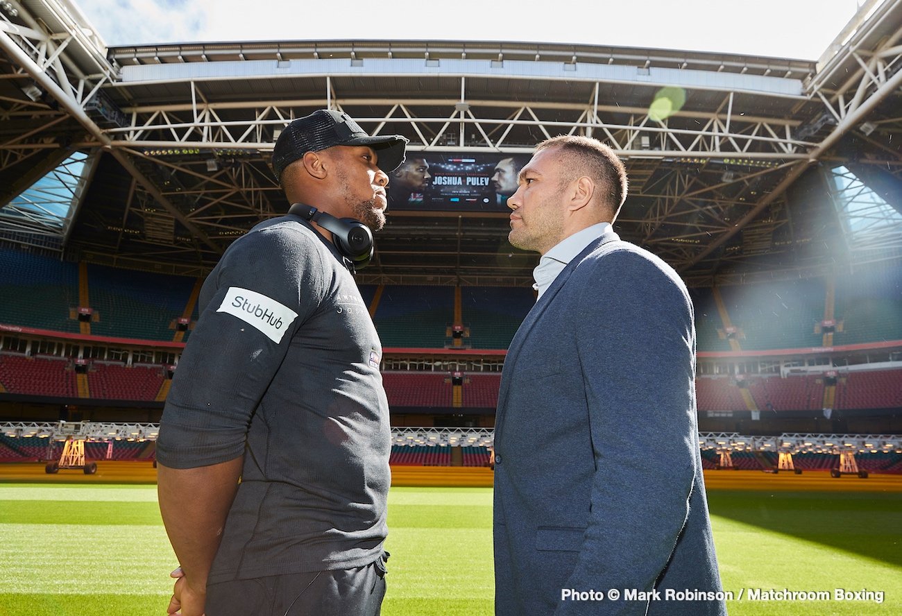 Watch LIVE: Joshua vs Pulev Live Stream - Weigh In