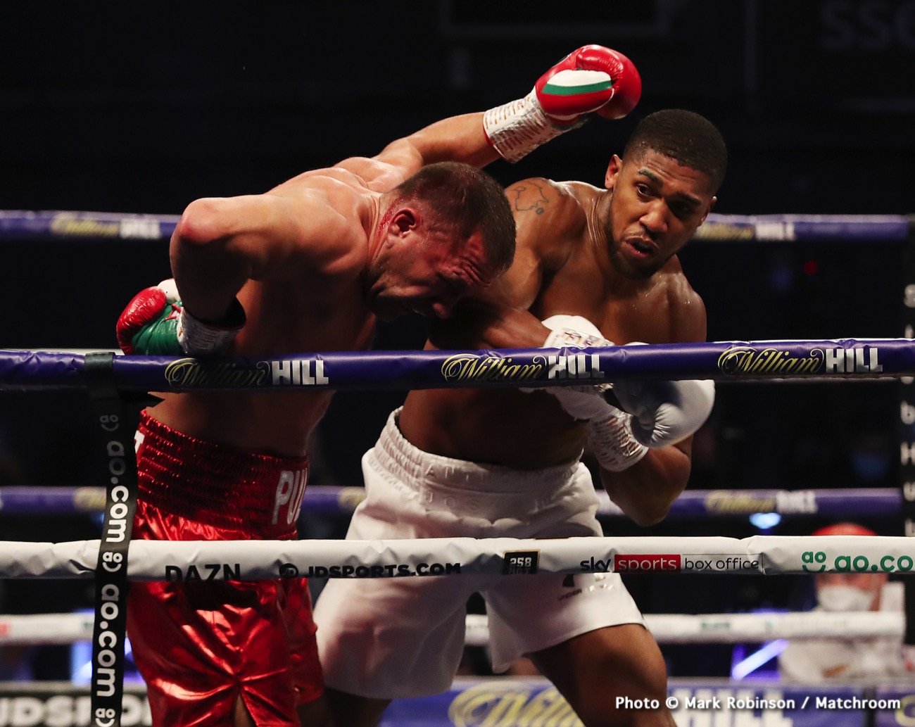 Joshua says Usyk poses no danger for him