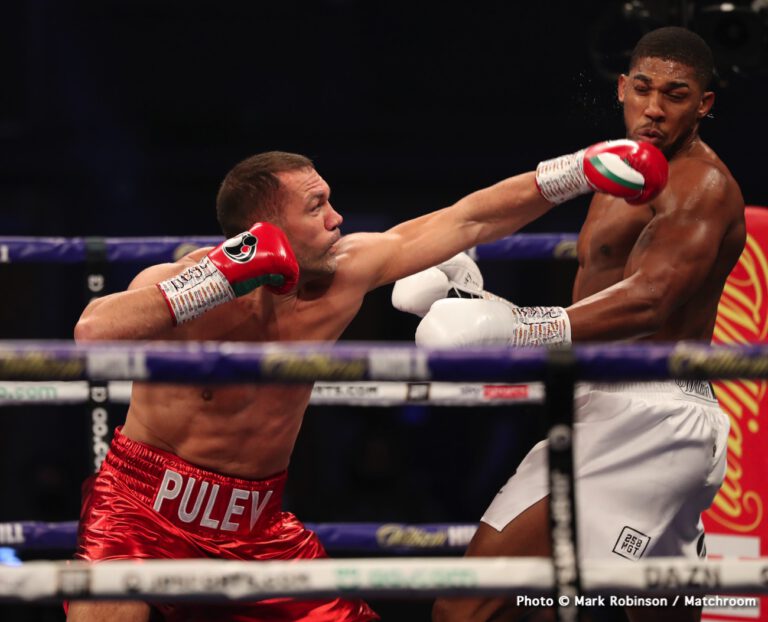 Photo: Rematch Clause Confirmed For Joshua-Usyk Fight Rematch Clause Confirmed For Joshua-Usyk Fight
