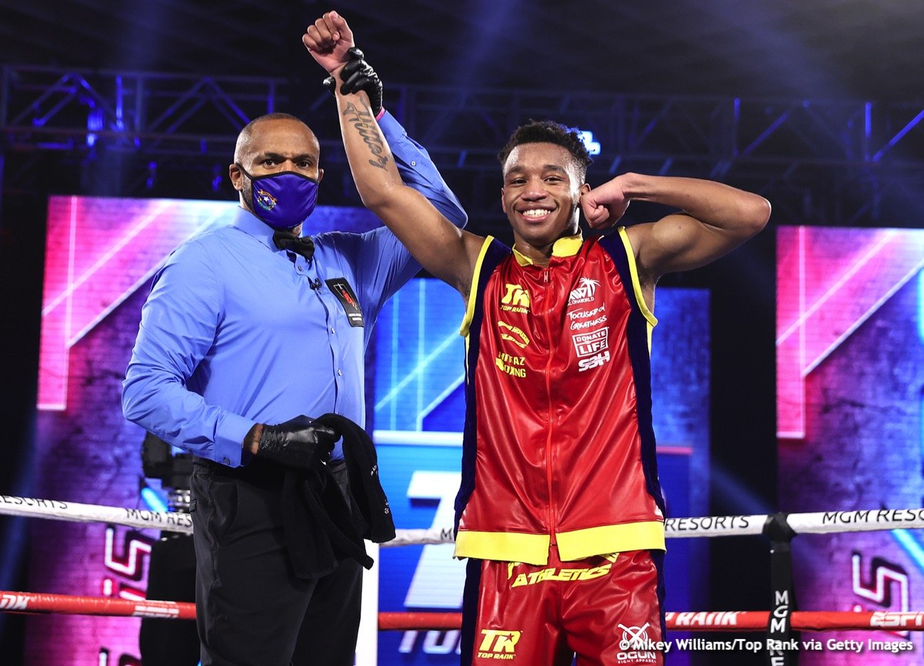 Shakur Stevenson beats Toka Kahn Clary - Boxing Results