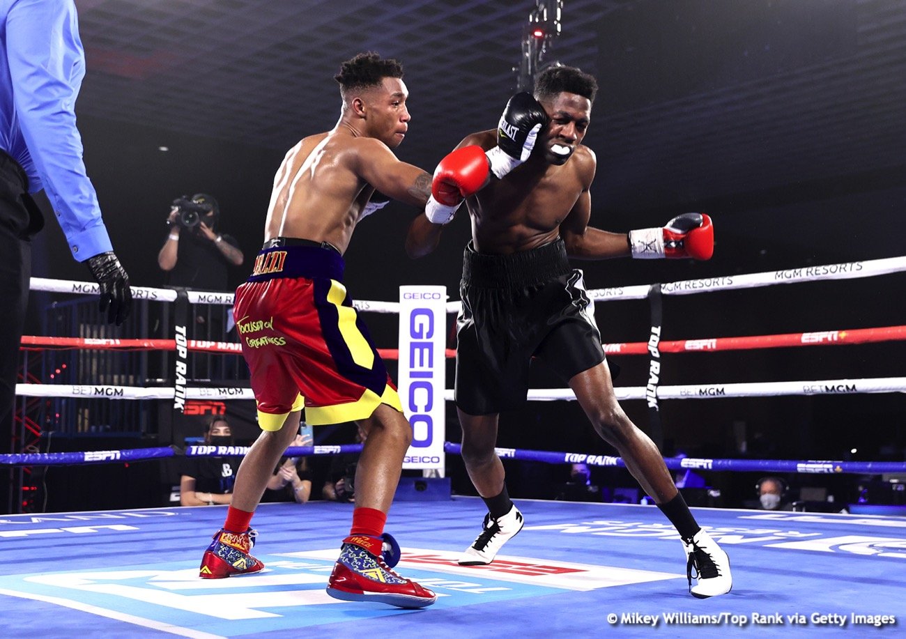 Shakur Stevenson beats Toka Kahn Clary - Boxing Results