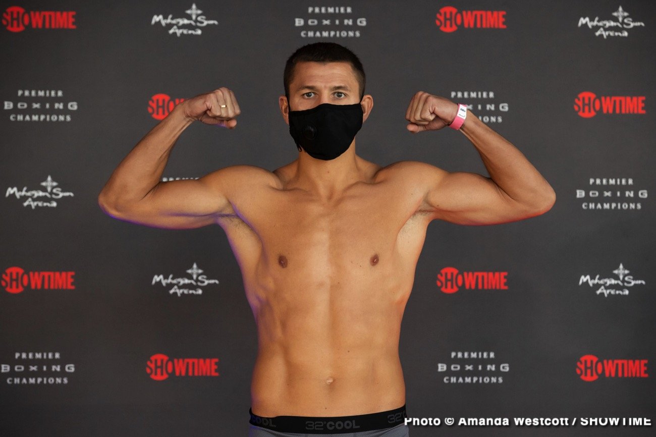 Boxing photo: Argenis Mendez, Chris Colbert, Matt Korobov, Ronald Ellis image Chris Colbert - Jaime Arboleda Showtime Weigh In Results