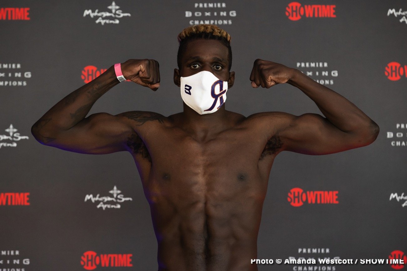 Boxing photo: Argenis Mendez, Chris Colbert, Matt Korobov, Ronald Ellis image Chris Colbert - Jaime Arboleda Showtime Weigh In Results