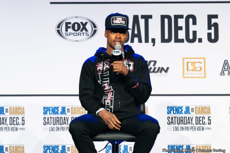 Errol Spence wants to massacre Danny Garcia tonight