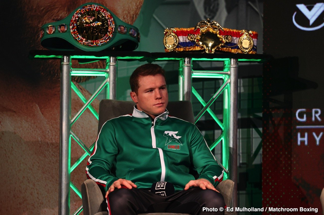 Canelo: 'Golovkin is talking stupid' about his De La Hoya comments