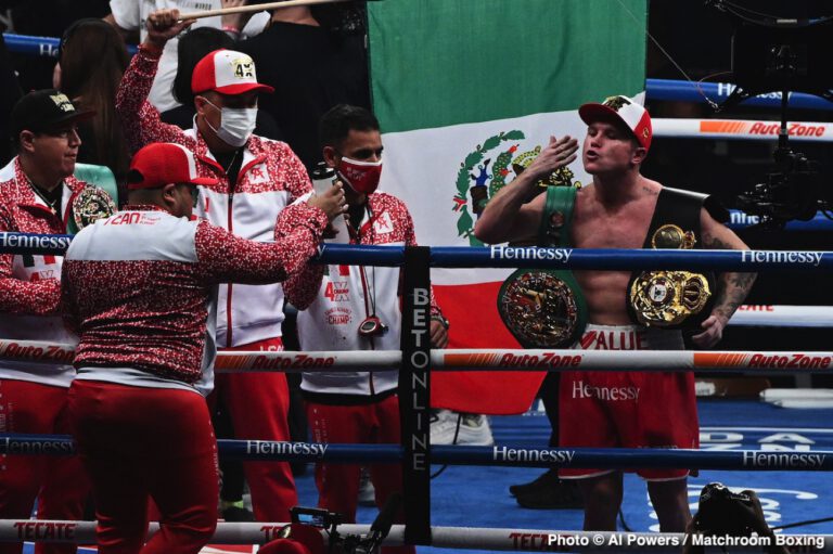 Canelo Alvarez Dominates Smith - Boxing Results