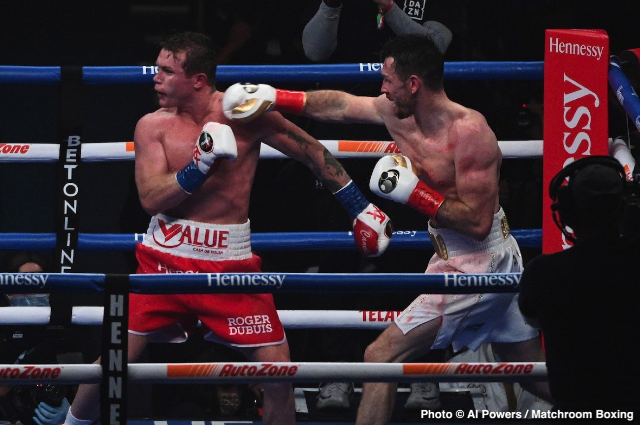 Eddie Hearn talks Canelo facing GGG or Saunders next