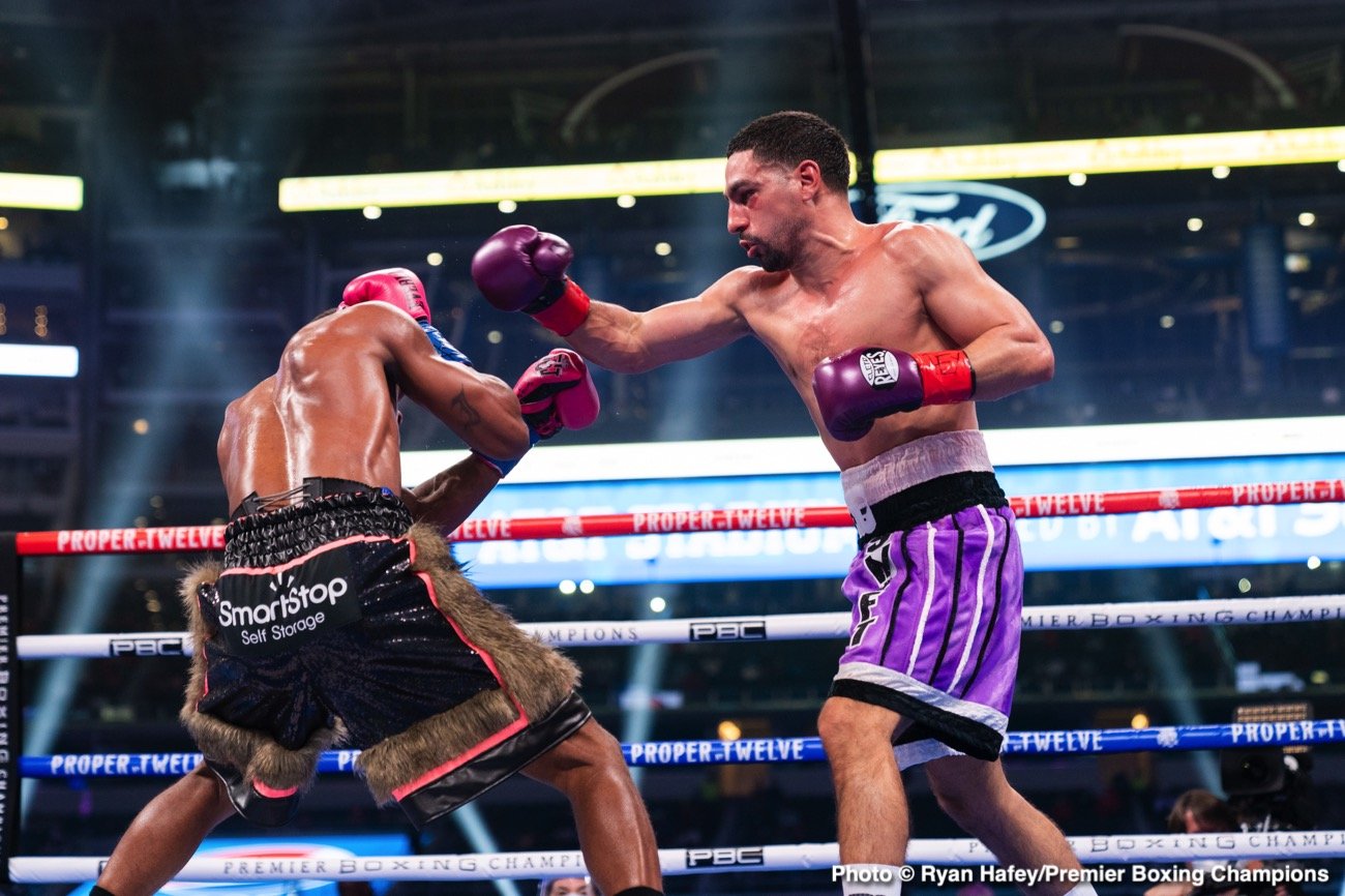 Danny Garcia not making excuses for loss to Errol Spence