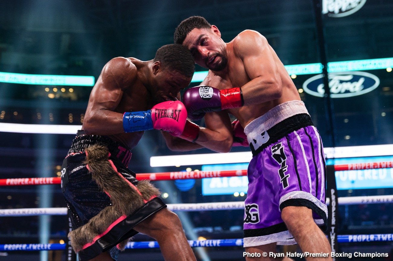 Danny Garcia, Errol Spence boxing image / photo