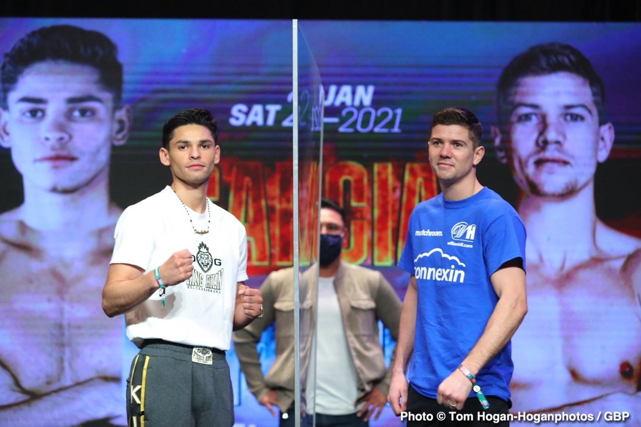Ryan Garcia confident of victory against Luke Campbell