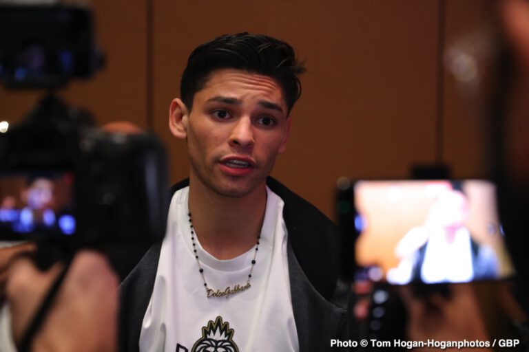 Ryan Garcia lectures Devin Haney, 'You need to get the fans excited'