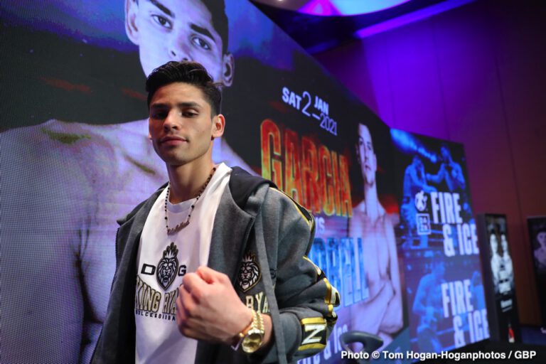 Ryan Garcia confident of victory against Luke Campbell