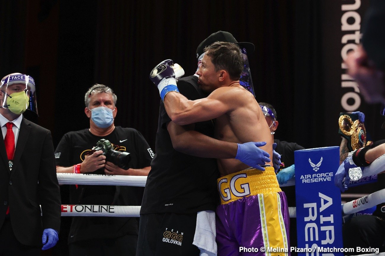 Golovkin vs. Szeremeta - Live Results & Photos