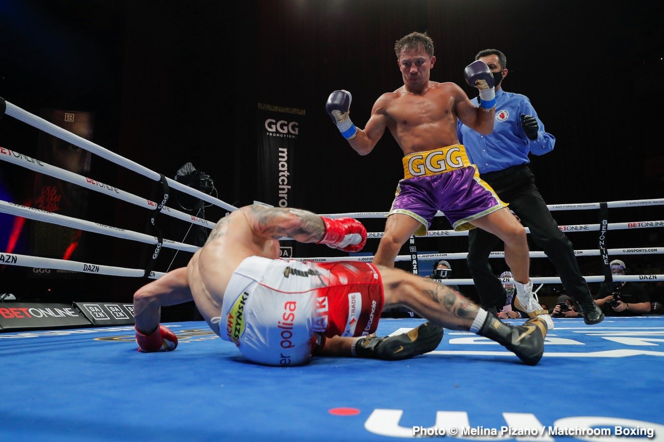 Gennadiy Golovkin destroys Kamil Szeremeta - Boxing Results
