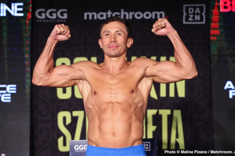 Watch Live: Gennadiy Golovkin - Kamil Szeremeta Weigh In Live Stream