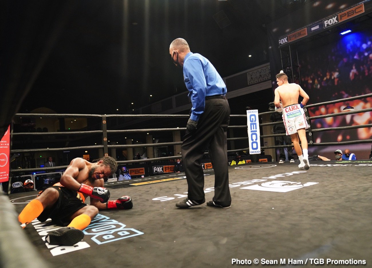 David O. Morrell destroys Gavronski, James Kirkland with KO Loss - Boxing Results