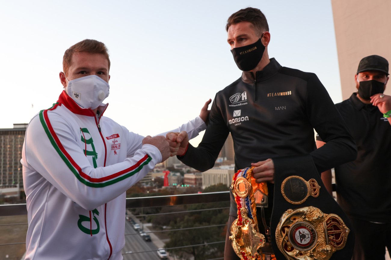 Paul Smith predicts Callum KOs Canelo Alvarez