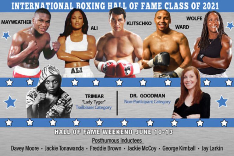 W. Klitschko, Mayweather, Andre Ward, Laila Ali & Wolfe Elected To Boxing Hall Of Fame