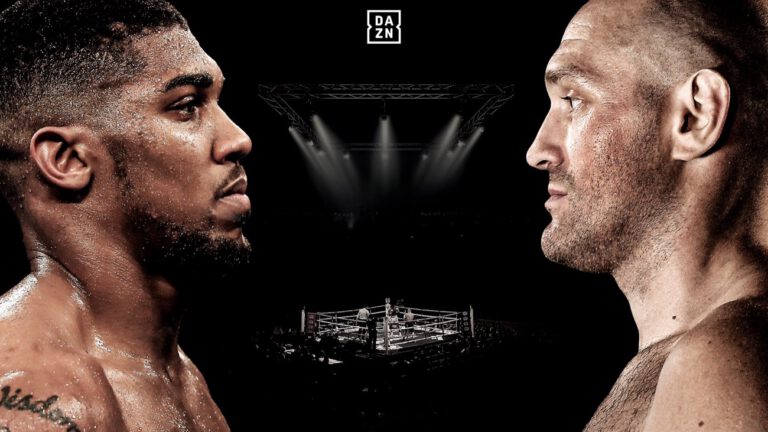 Anthony Joshua talks about what separates himself from Tyson Fury