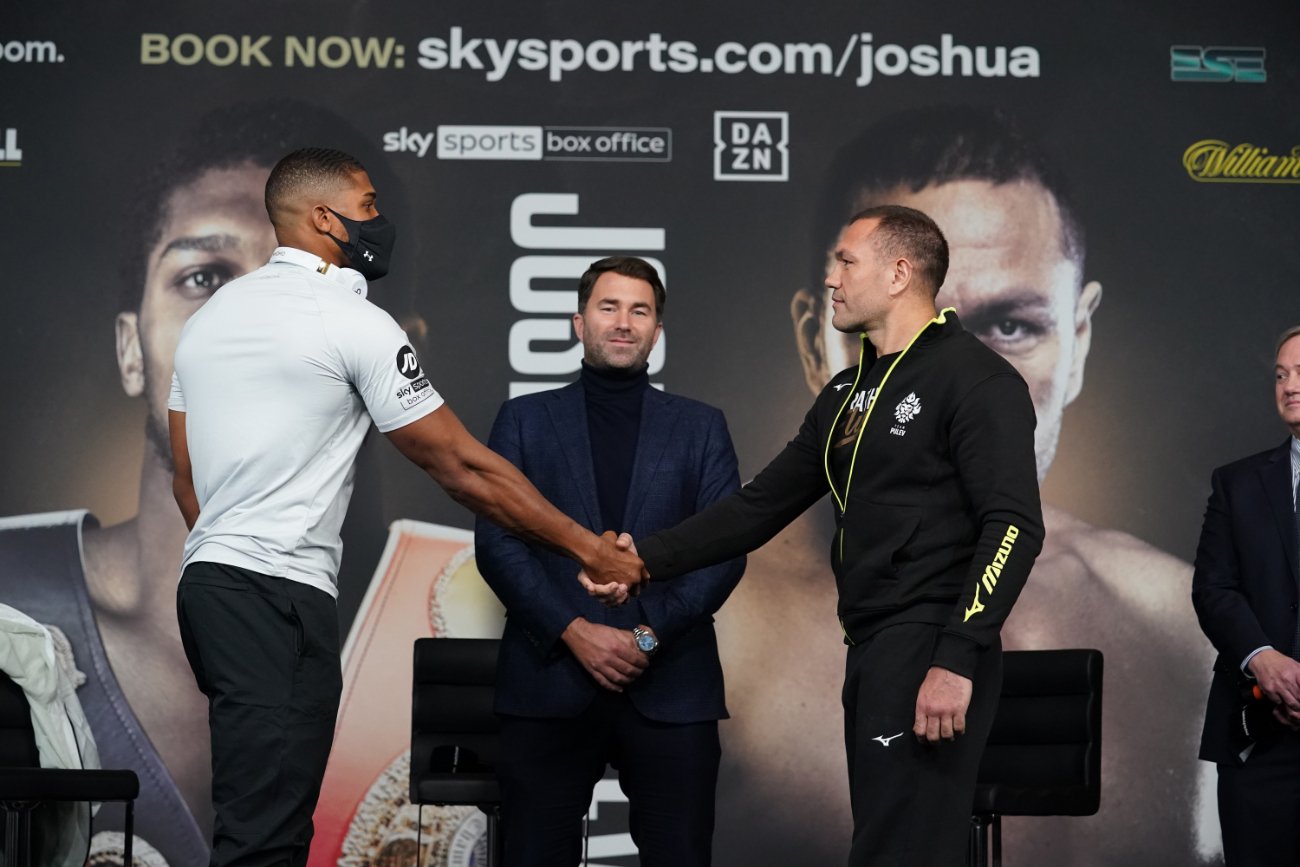 Anthony Joshua - Kubrat Pulev Final Press Conference Quotes