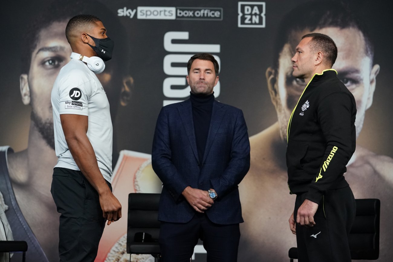 Anthony Joshua - Kubrat Pulev Final Press Conference Quotes