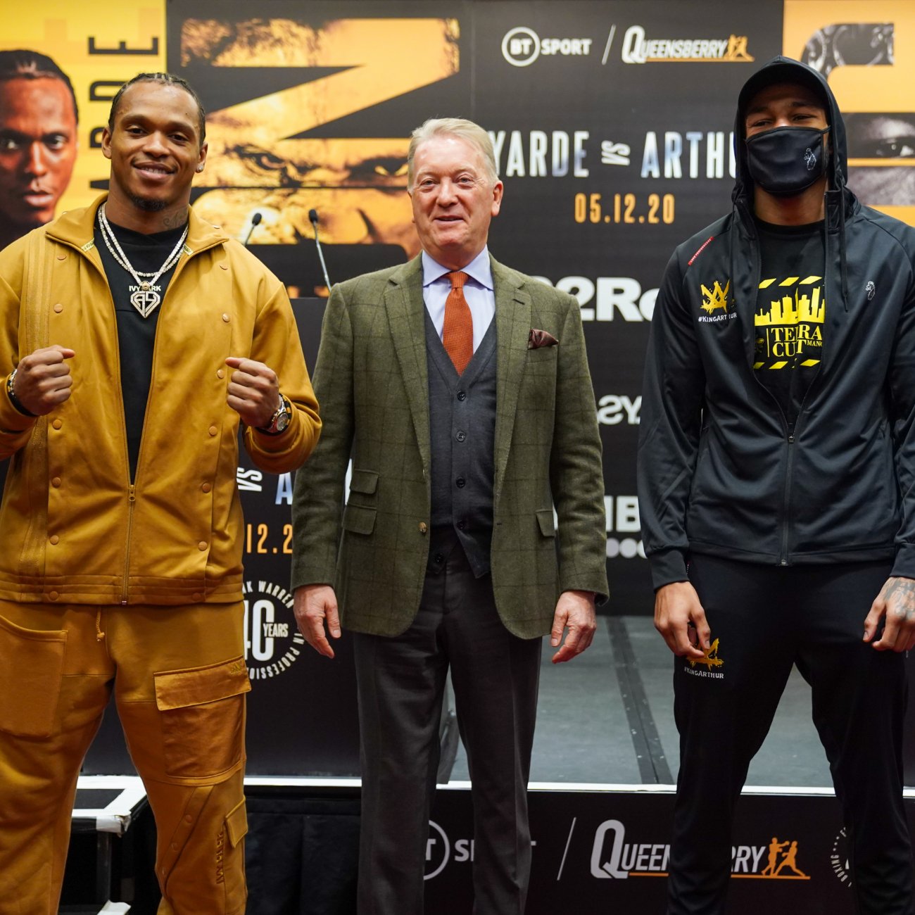 Anthony Yarde vs. Lyndon Arthur quotes for Saturday, Dec.5th