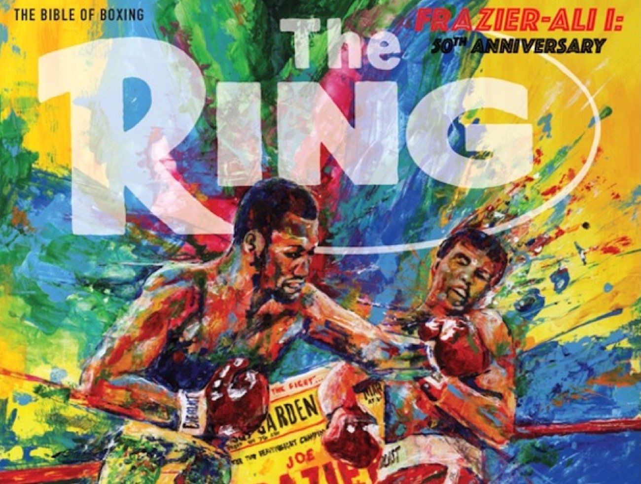 Iconic Joe Frazier - Muhammad Ali 50th Anniversary Special From Ring Magazine