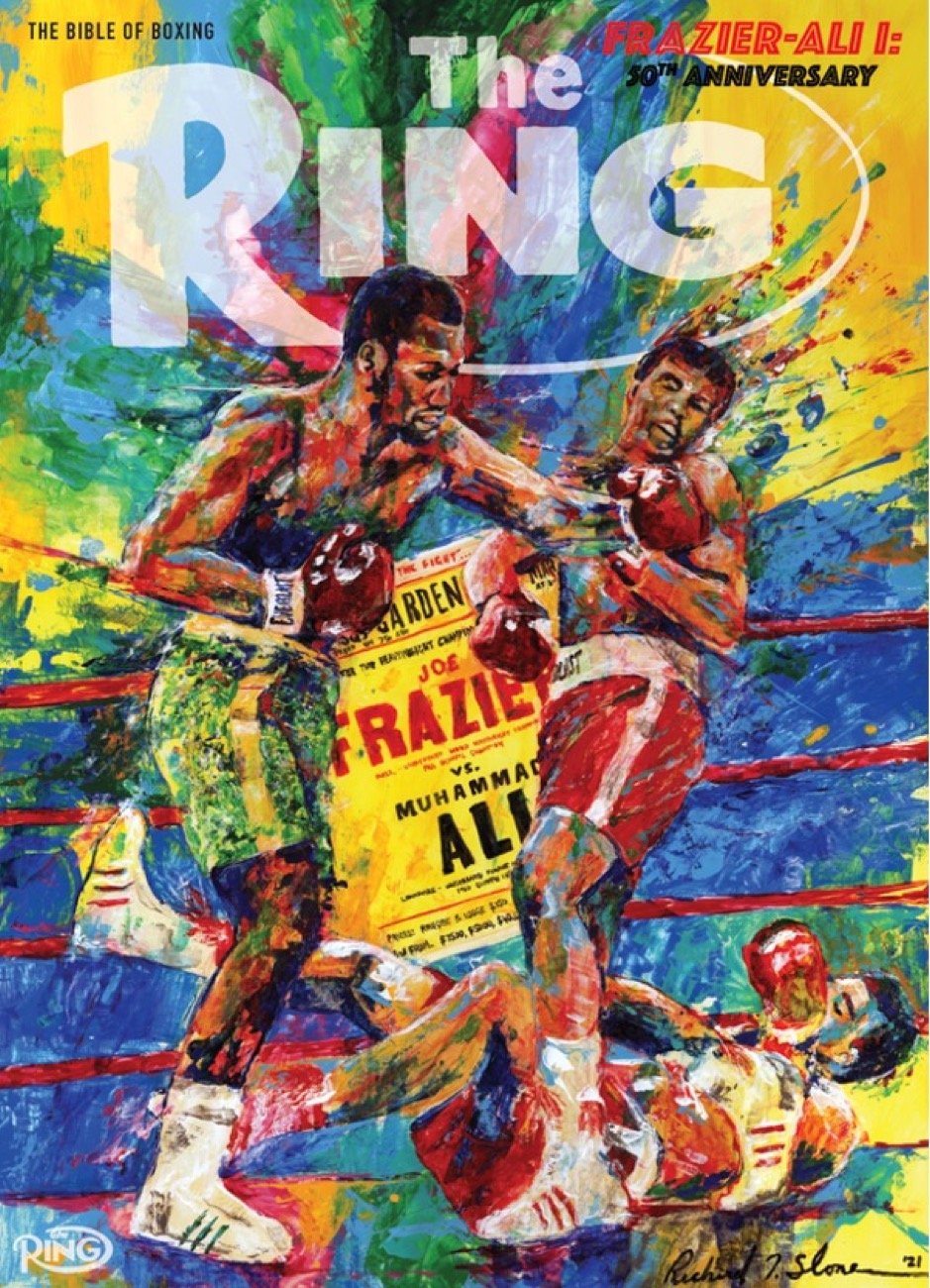 Iconic Joe Frazier - Muhammad Ali 50th Anniversary Special From Ring Magazine