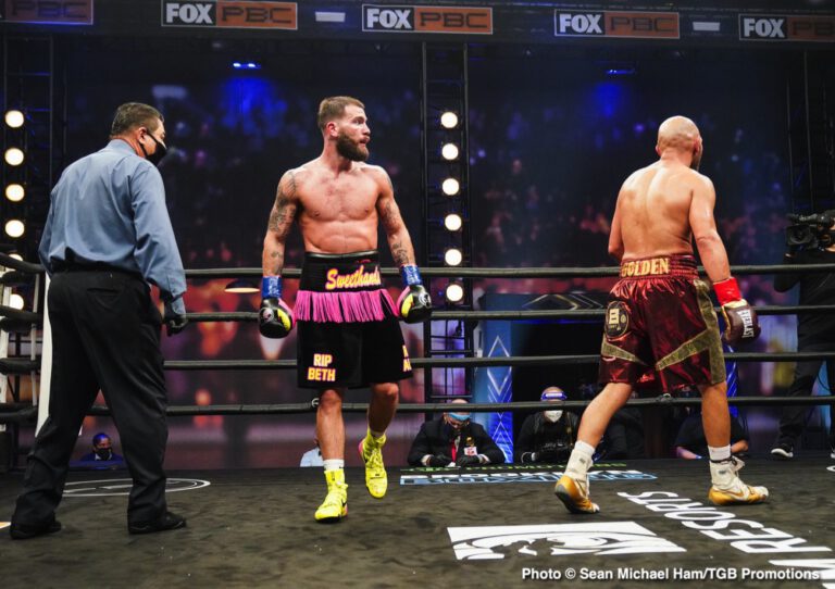 Caleb Plant vs. Caleb Truax - early live results